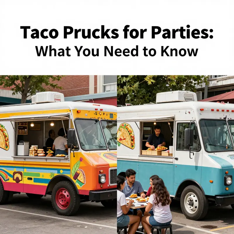 A new taco truck ready to delight guests at an outdoor event.