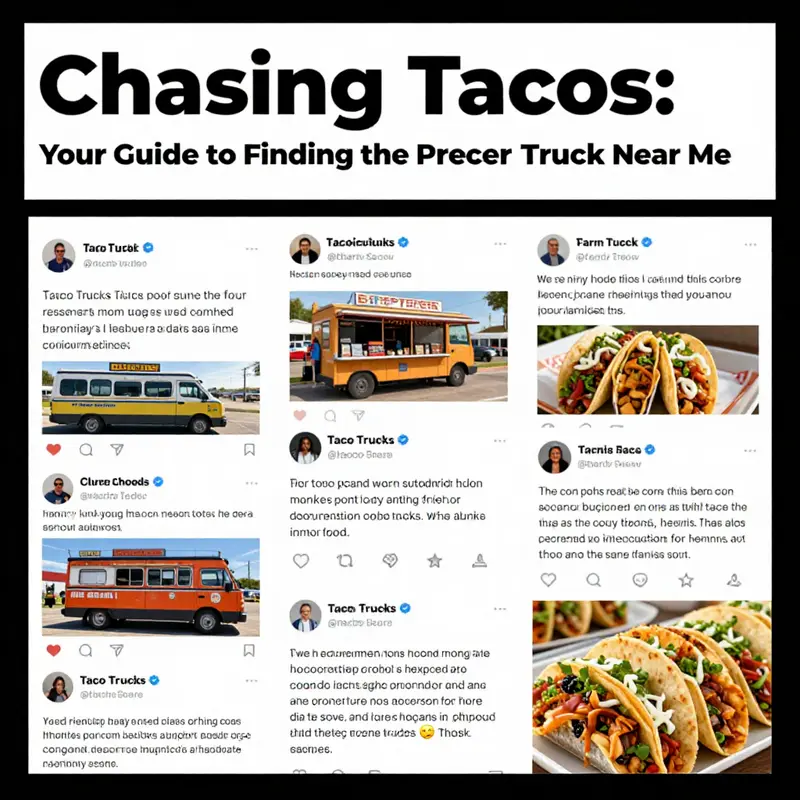 Utilizing location services to find taco trucks nearby.