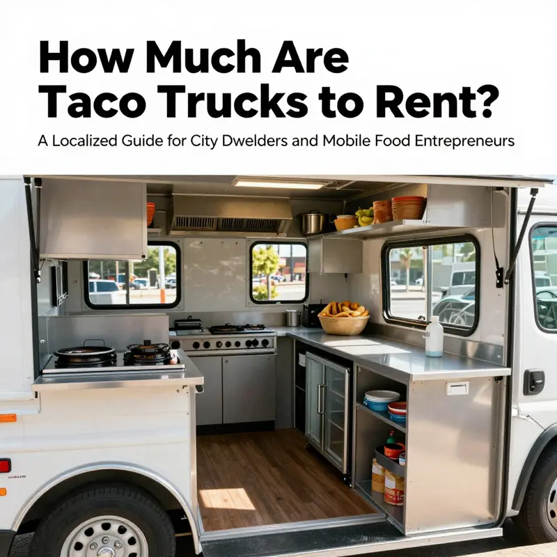 Prices for taco-truck rentals differ by city, driven by demand, local costs, and permit ecosystems.
