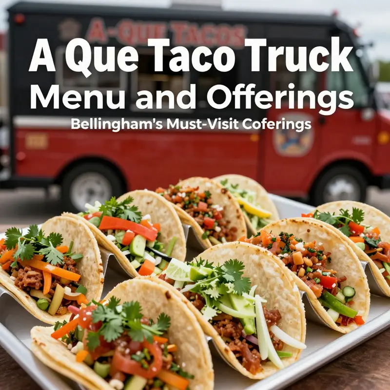 The prime location of A Que Tacos facilitates easy access for both locals and visitors.