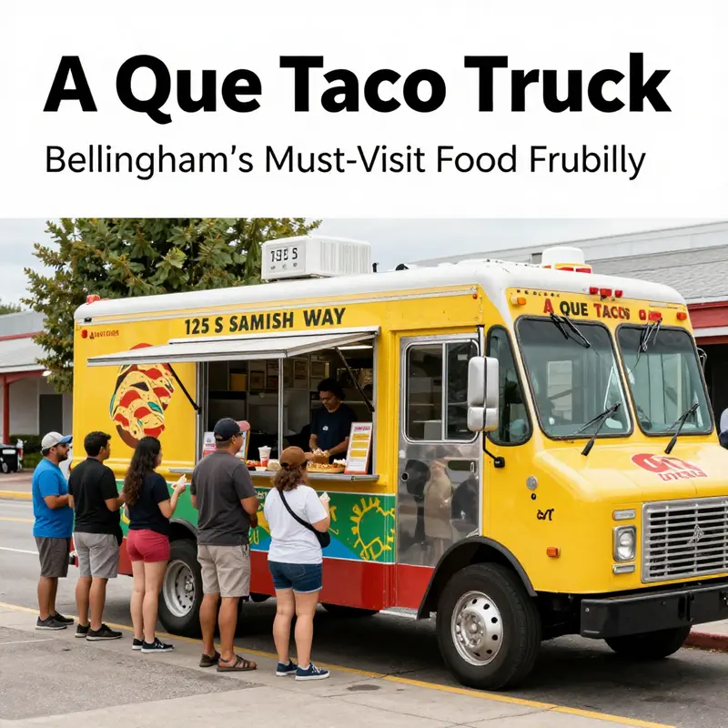 The prime location of A Que Tacos facilitates easy access for both locals and visitors.