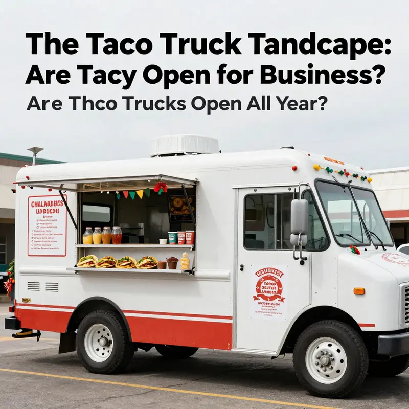 A taco truck operating in a vibrant city, ready to serve hungry patrons.