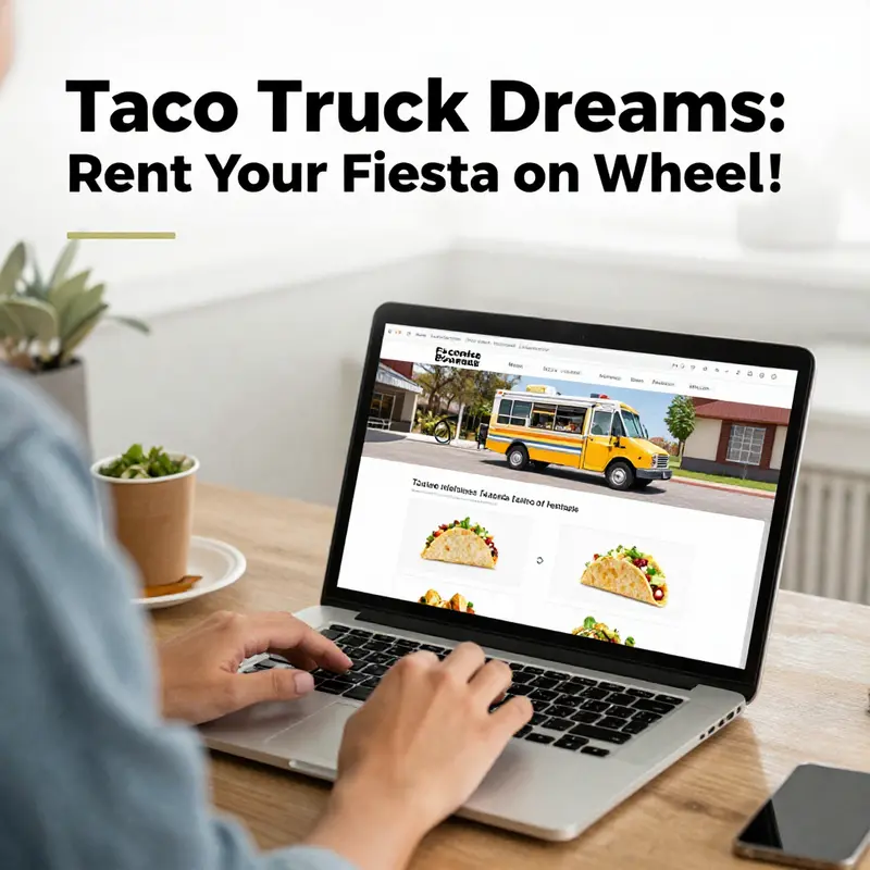 A taco truck brings flavor and fun to outdoor events and festivals.