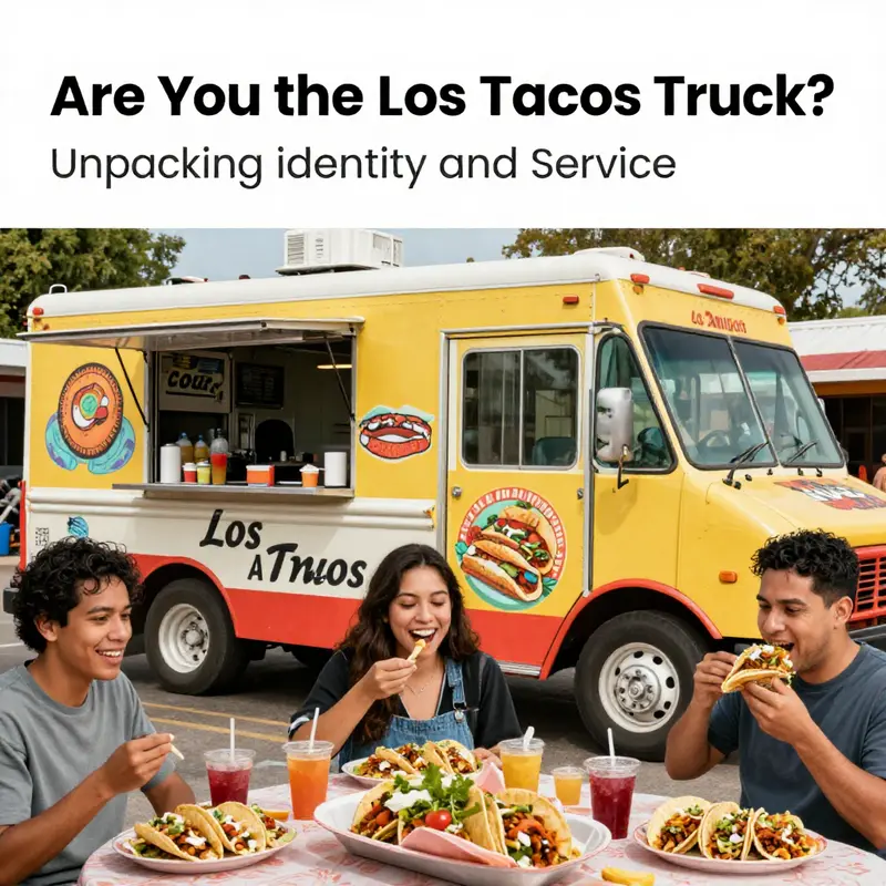 A lively collage showcasing the fun and joy surrounding Los Amigos Tacos Truck and its offerings.
