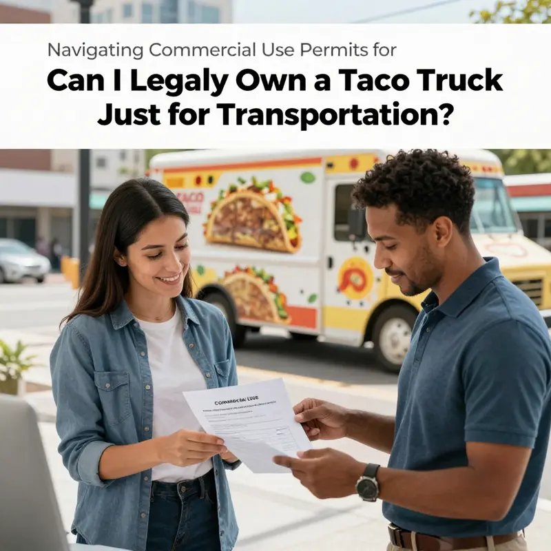 A taco truck owner navigates the vehicle registration process.