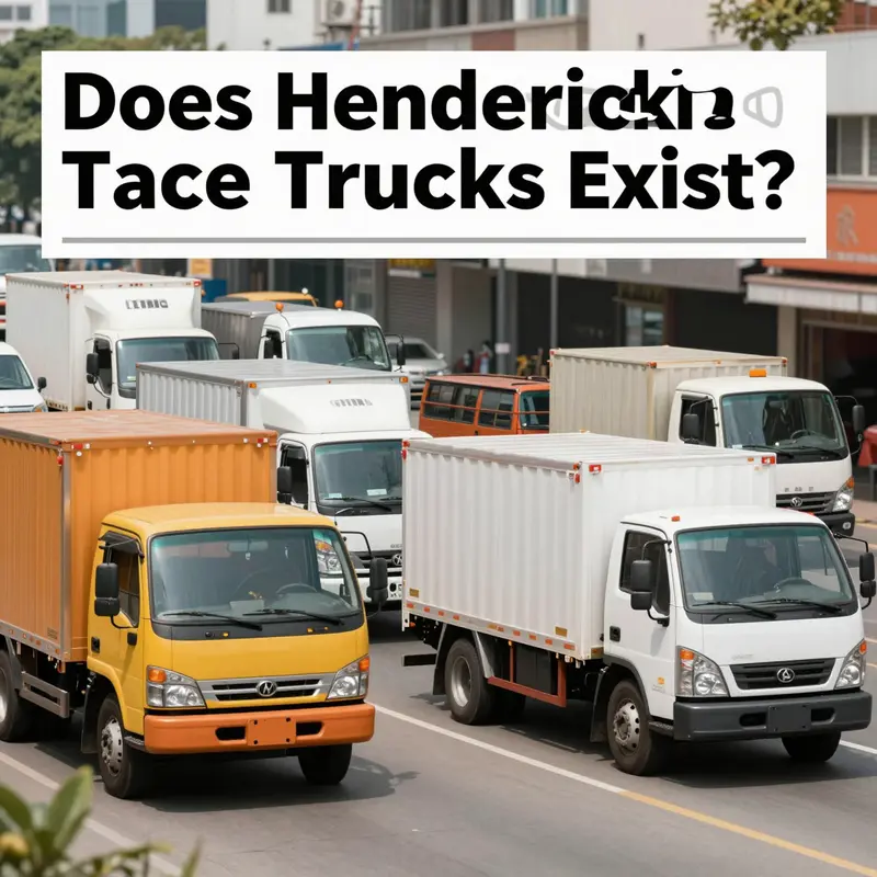 A colorful urban scene showcasing different types of trucks, symbolizing the diverse applications of vehicles in city life.