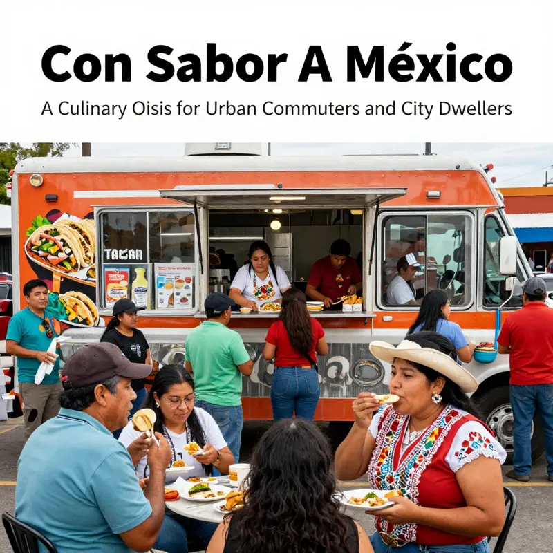 A visual journey through the history and significant milestones of Con Sabor A México taco truck.