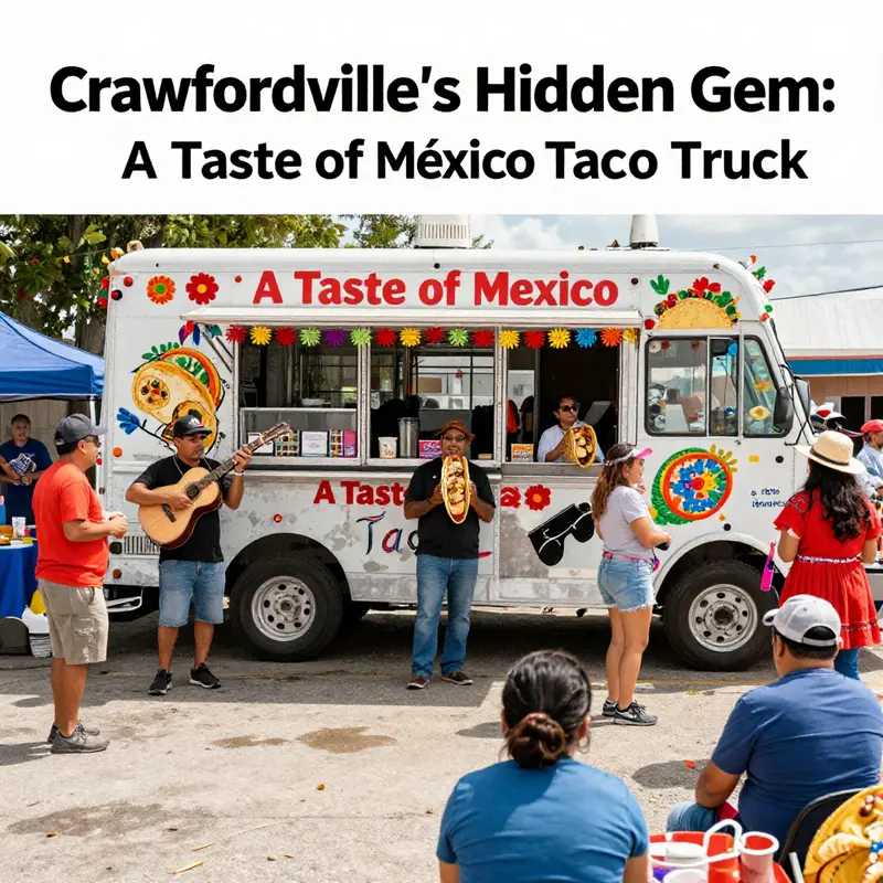 An array of delectable tacos served from A Taste of Mexico Taco Truck, highlighting the rich flavors and fresh ingredients.