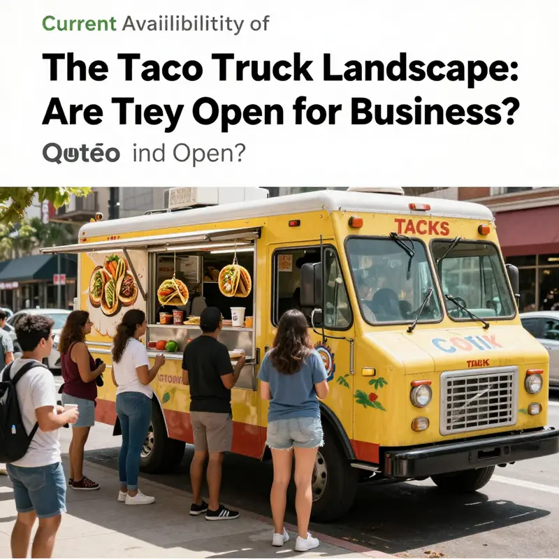 A taco truck operating in a vibrant city, ready to serve hungry patrons.