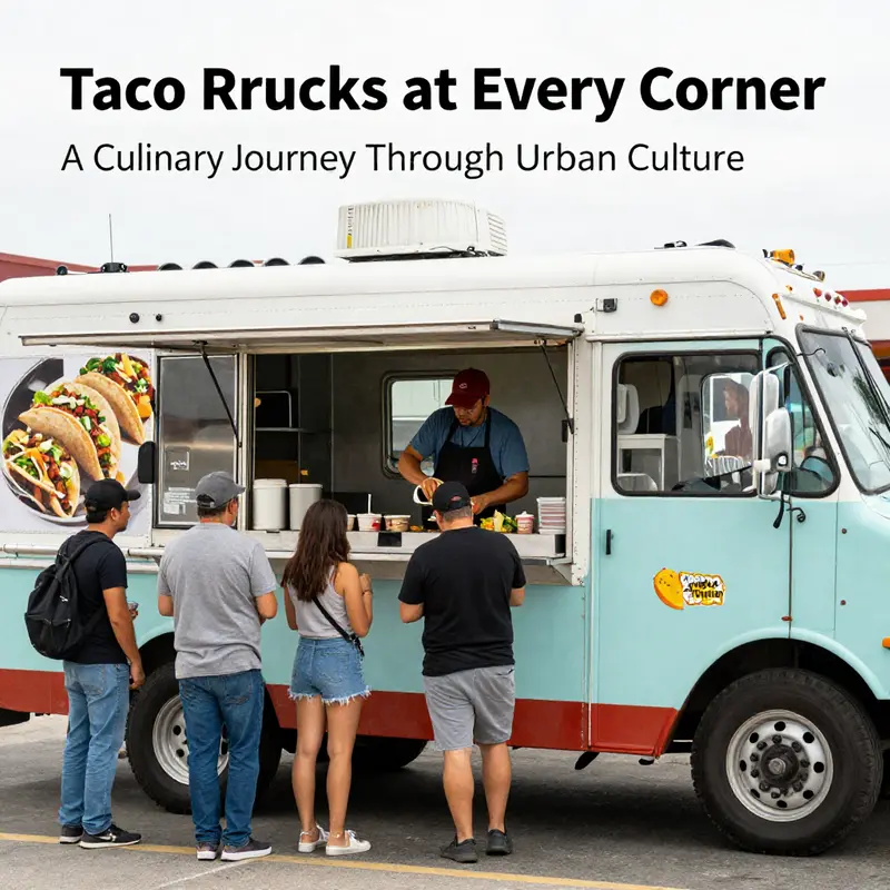 The lively atmosphere of Austin, showcasing the cultural richness brought by taco trucks.