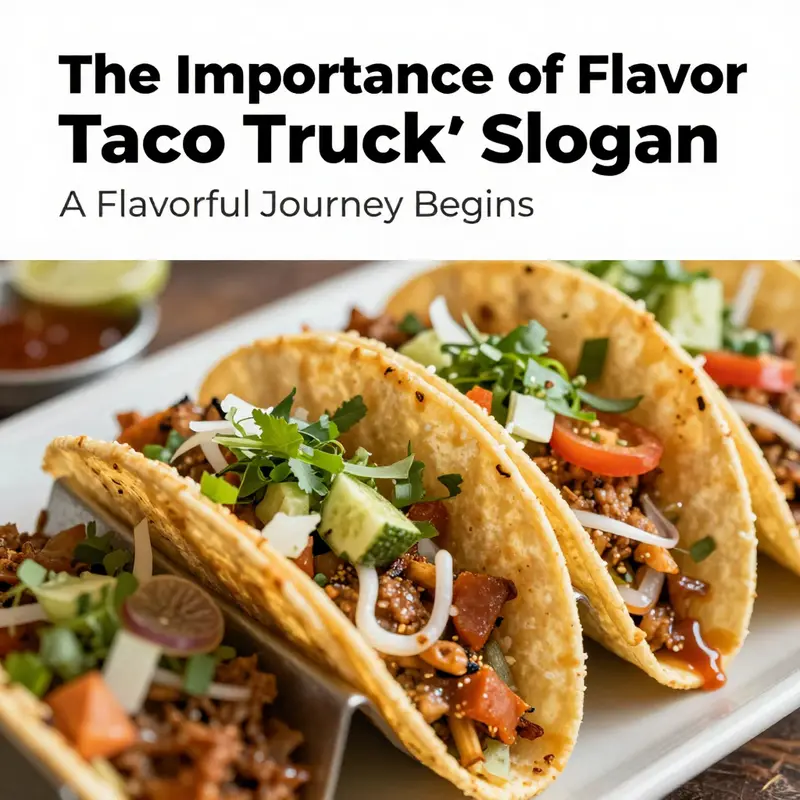 Brainstorming creative slogan ideas inspired by the vibrant taco culture.