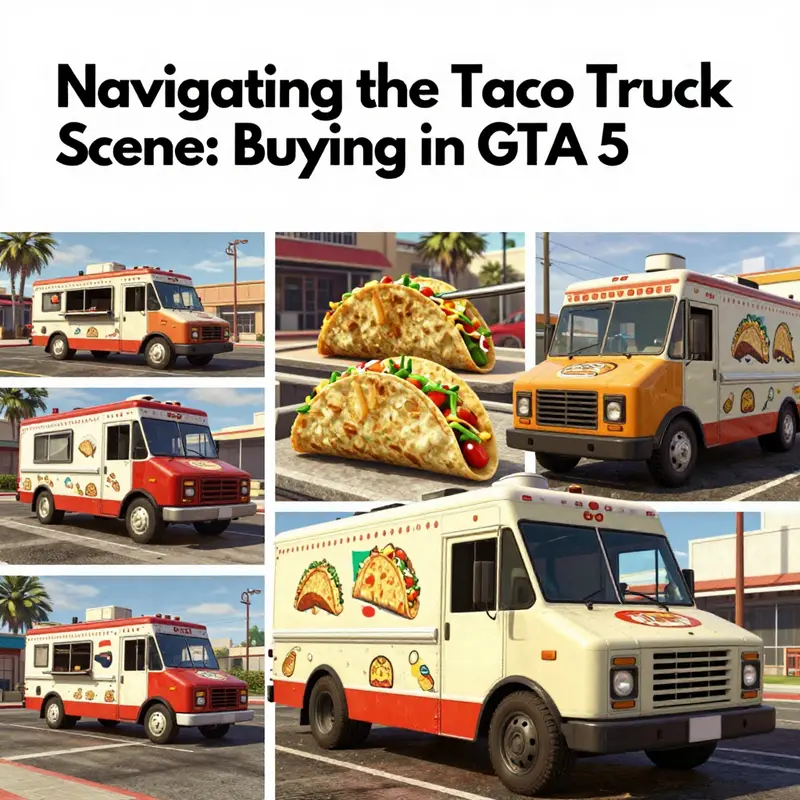 The Taco Van adds a lively touch to the GTA 5 environment, enhancing the player’s experience.