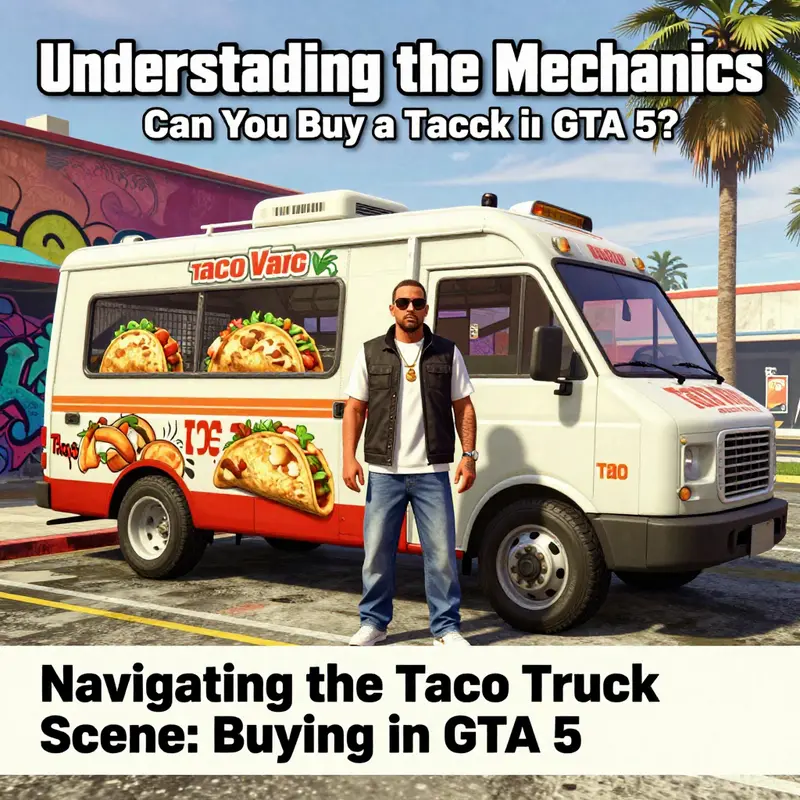 The Taco Van adds a lively touch to the GTA 5 environment, enhancing the player’s experience.