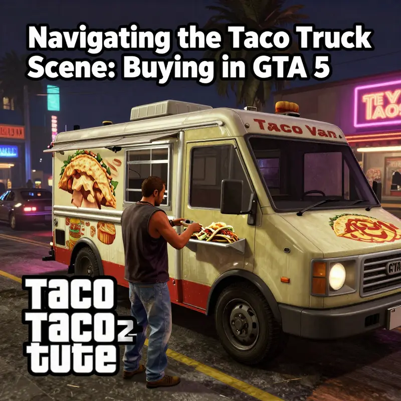 The Taco Van adds a lively touch to the GTA 5 environment, enhancing the player’s experience.