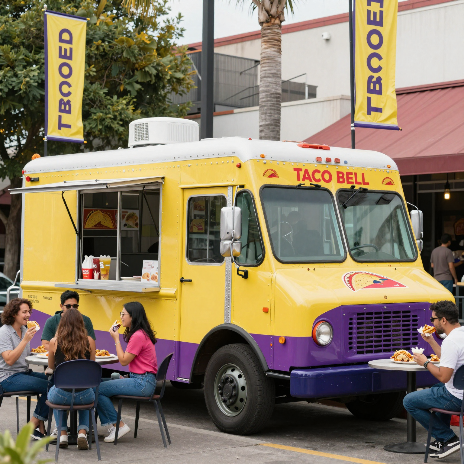 Taco Bell Food Truck