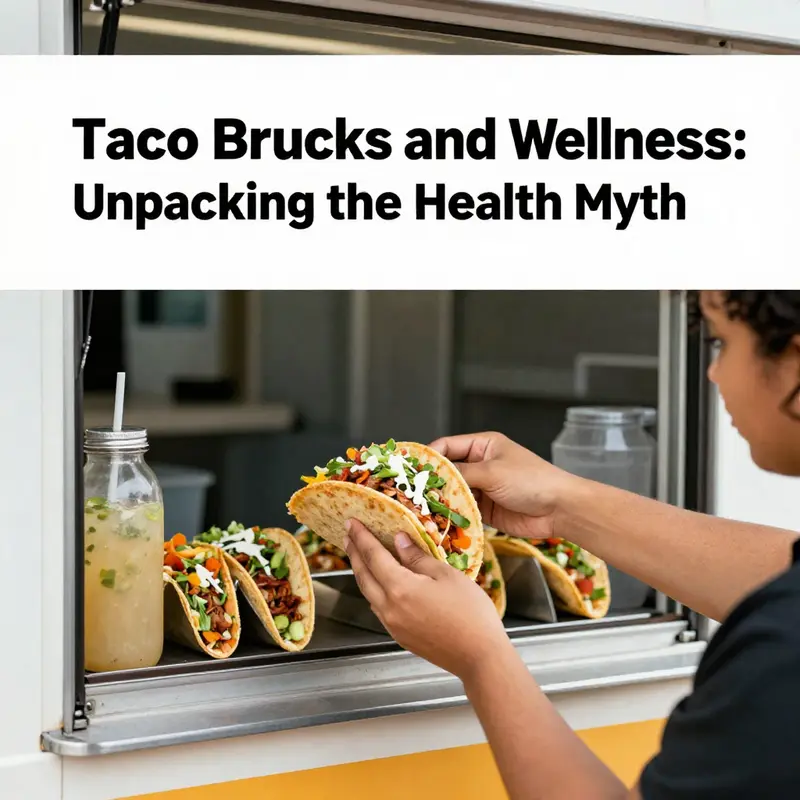 Fresh ingredients being prepared at a taco truck.