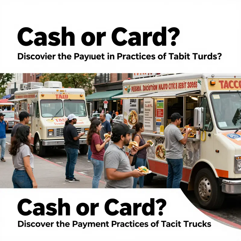 Discover the payment options at taco trucks, focusing on the acceptance of debit cards.