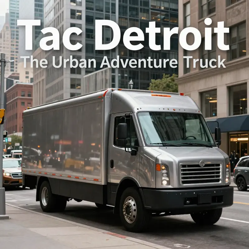 The Tac Detroit: A powerful yet compact truck ideal for navigating the urban landscape.