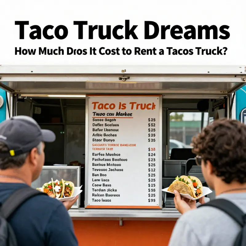 A taco truck brings flavor and fun to outdoor events and festivals.