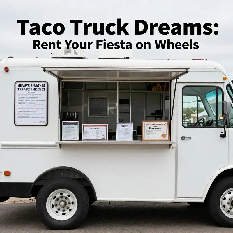 A taco truck brings flavor and fun to outdoor events and festivals.
