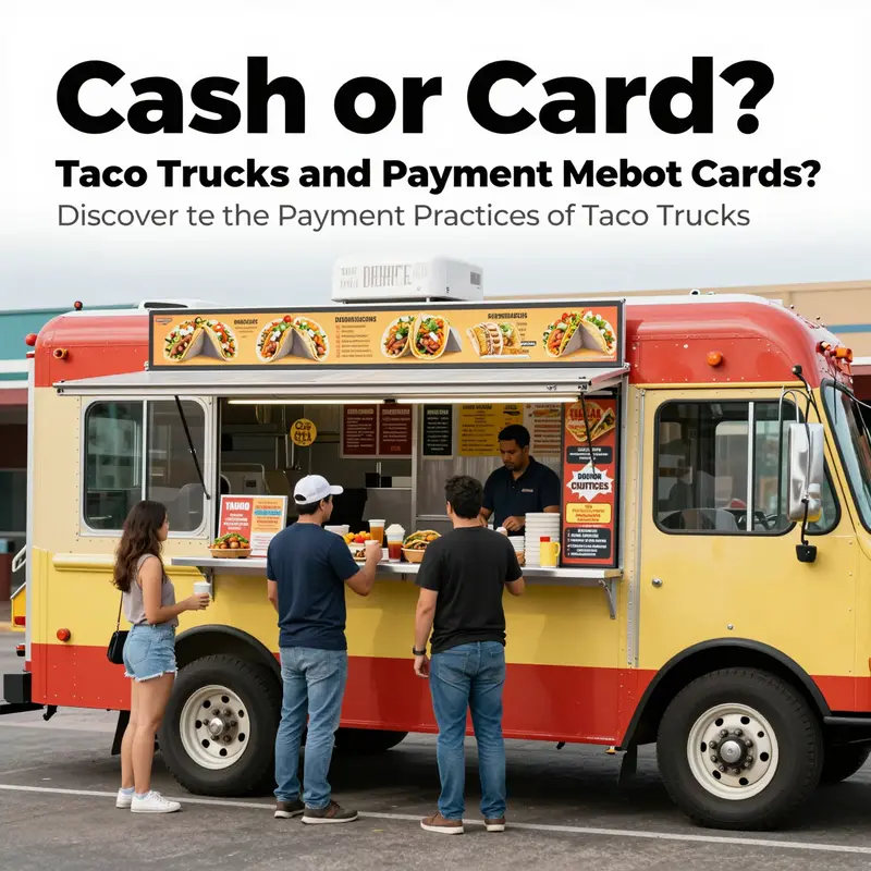 Discover the payment options at taco trucks, focusing on the acceptance of debit cards.