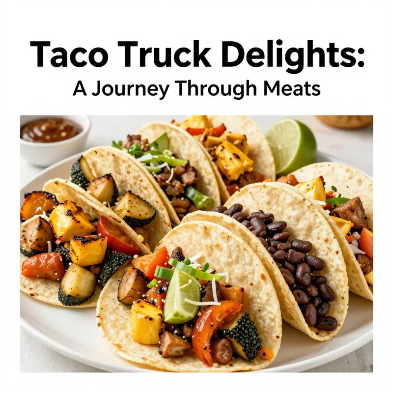 A delightful array of traditional taco meats ready to be enjoyed.
