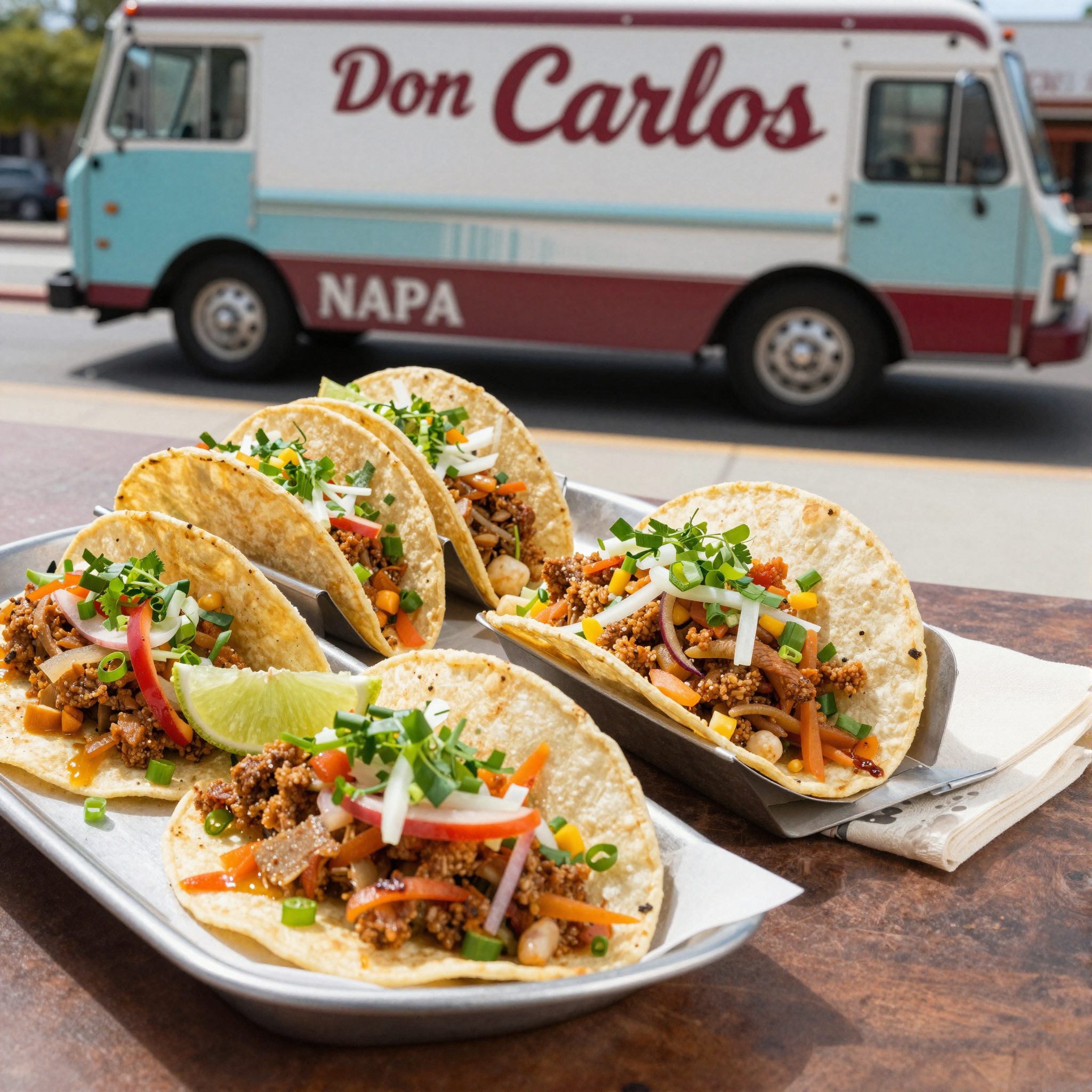 Delicious tacos from Don Carlos Taco Truck