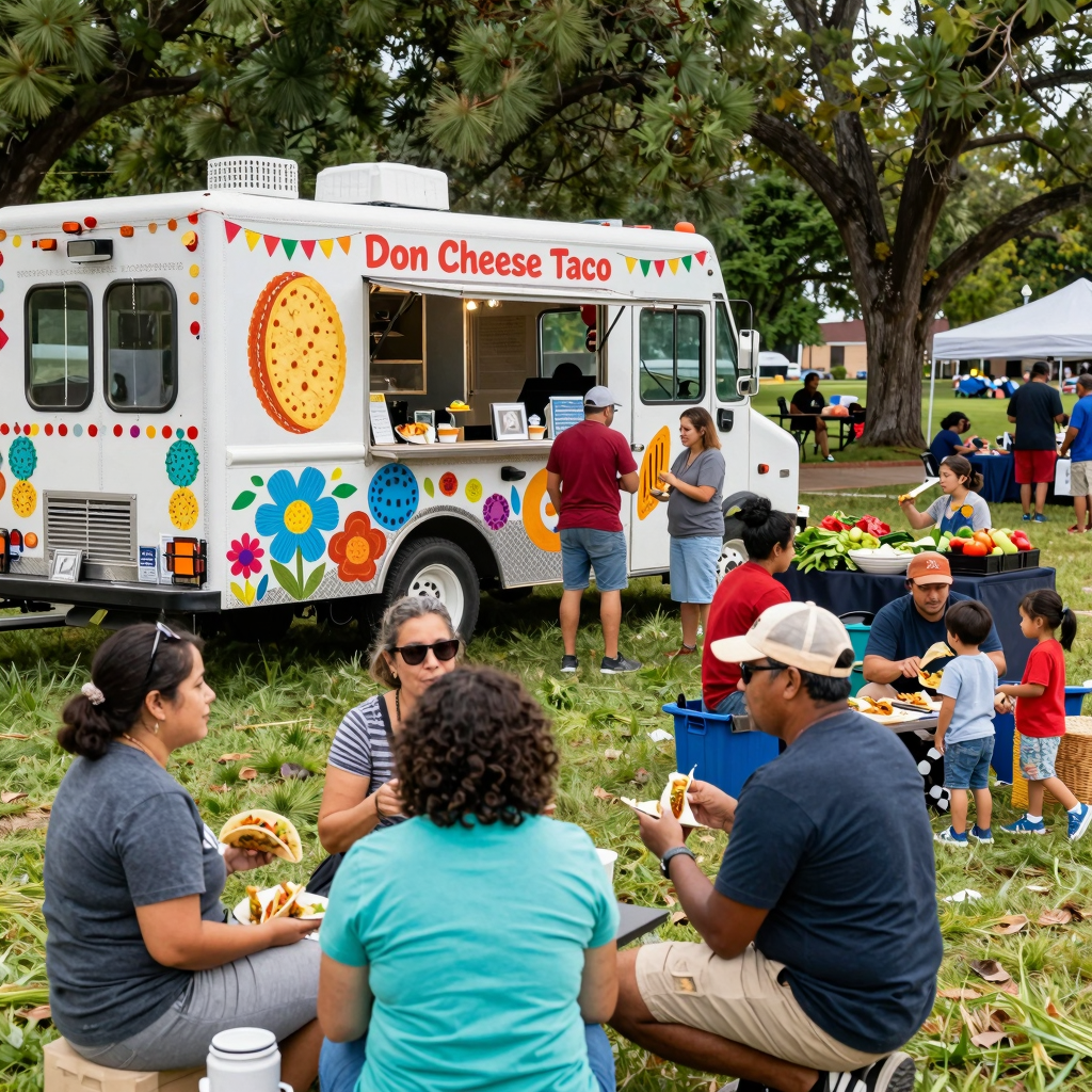 Don Cheese Taco Community Event