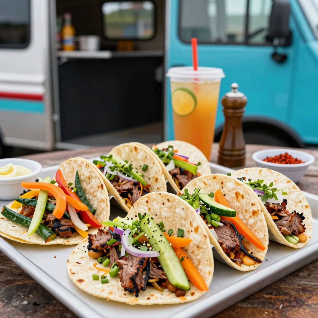 Fresh Ingredients at Don Chow's Taco Truck