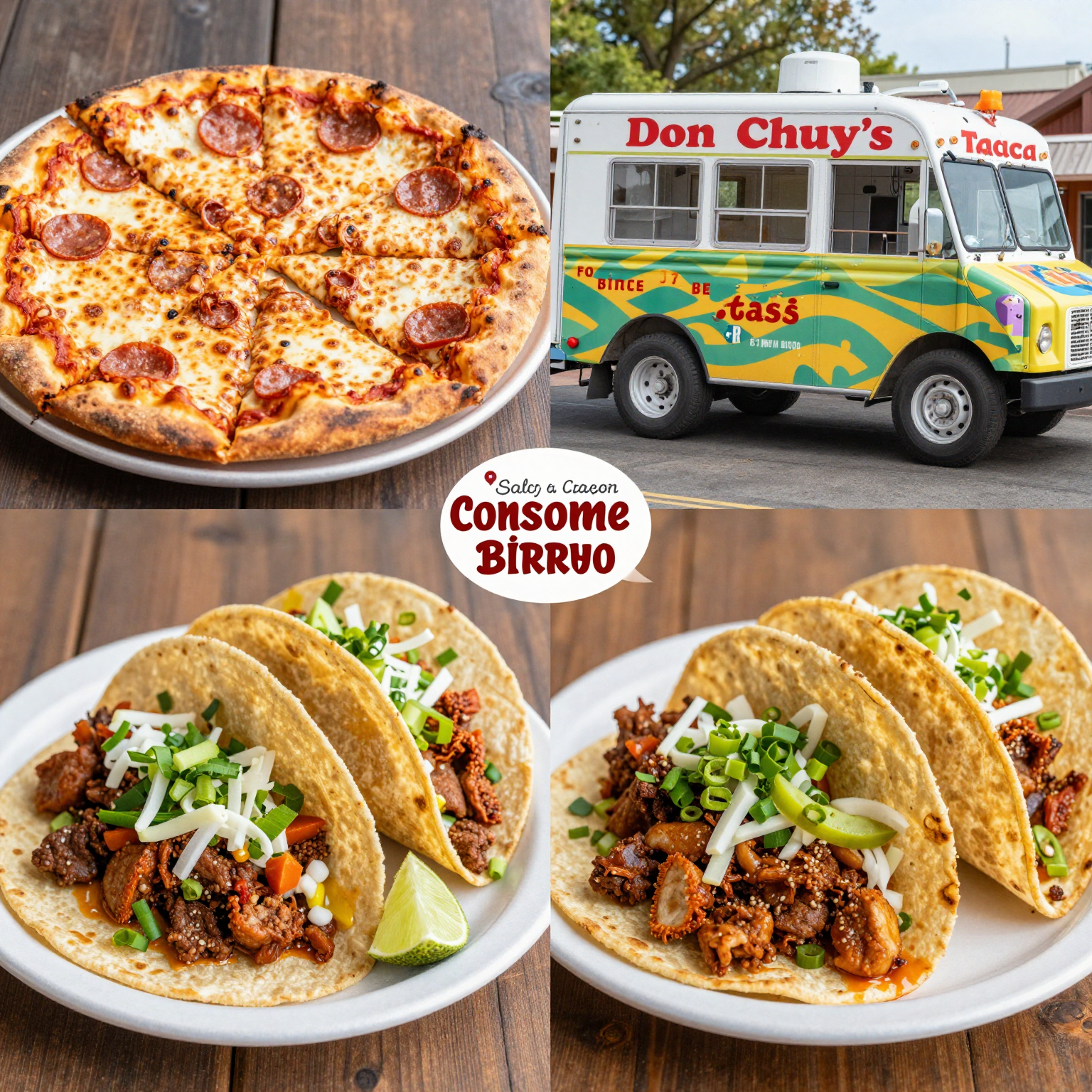 Popular menu items from Don Chuy's Taco Truck