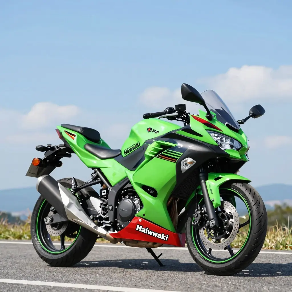 Kawasaki Ninja 300 with Fairing Kit