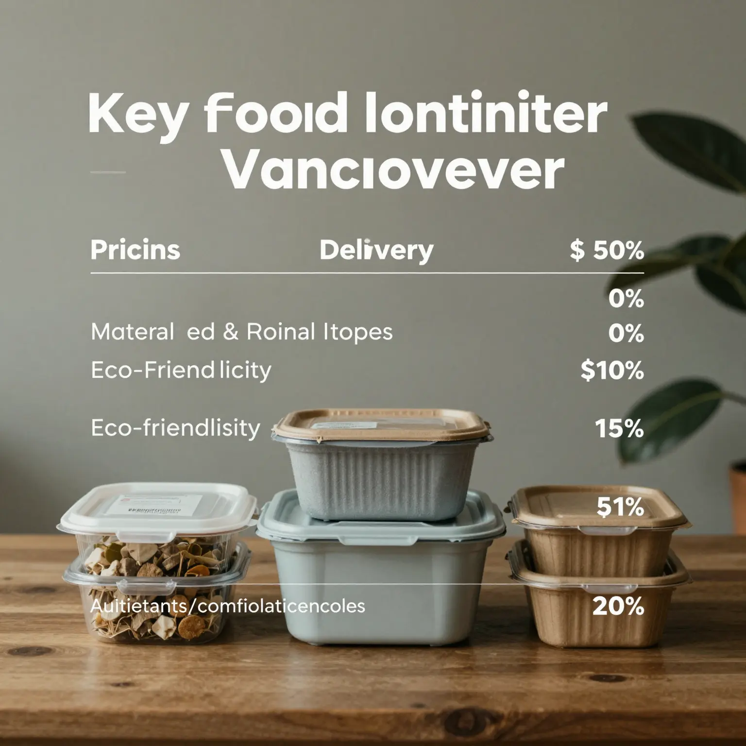 Food Container Vendors in Vancouver
