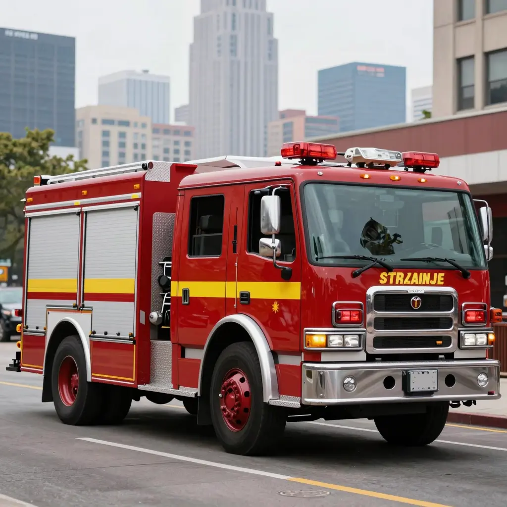 Airport Fire Truck for Municipal Use